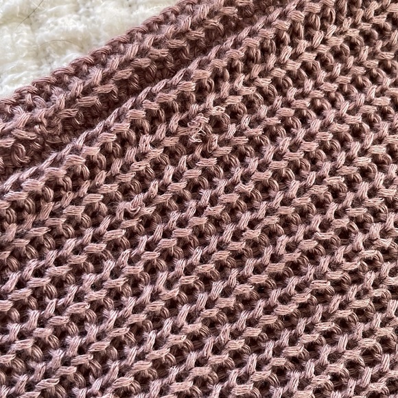 Stunning rose pink cardigan, size L. Beautiful back design - Picture 3 of 4